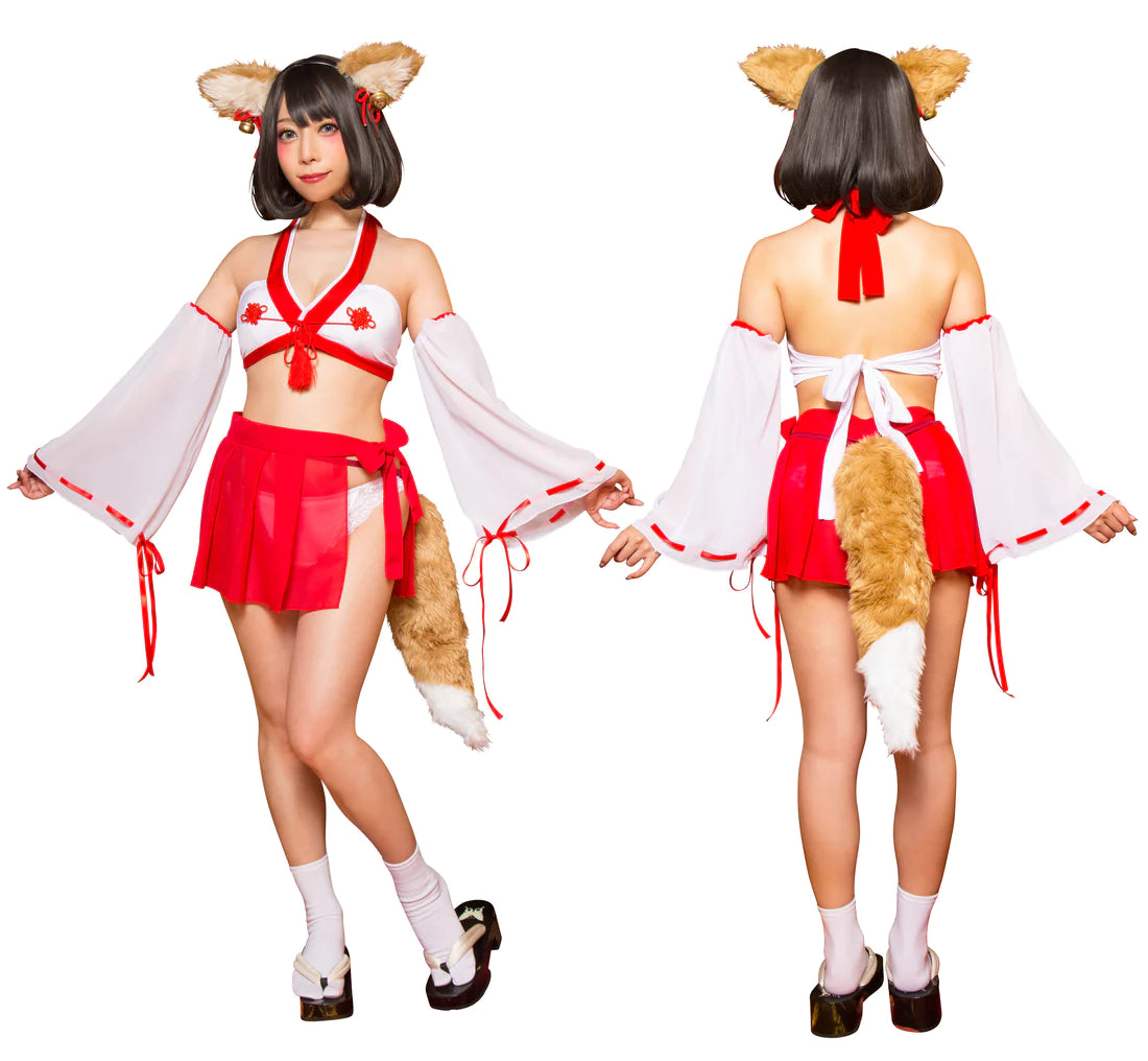 SUGAR WHIP Fox Shrine Maiden Outfit Set Japan Version