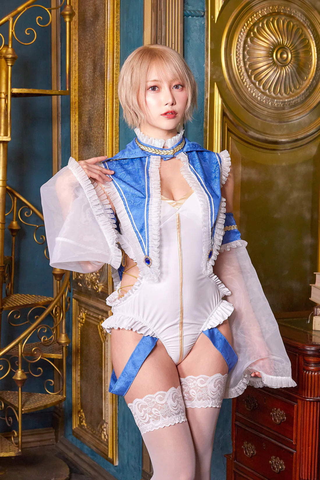 CROSSTORIA White Mage Outfit Set Japan Version