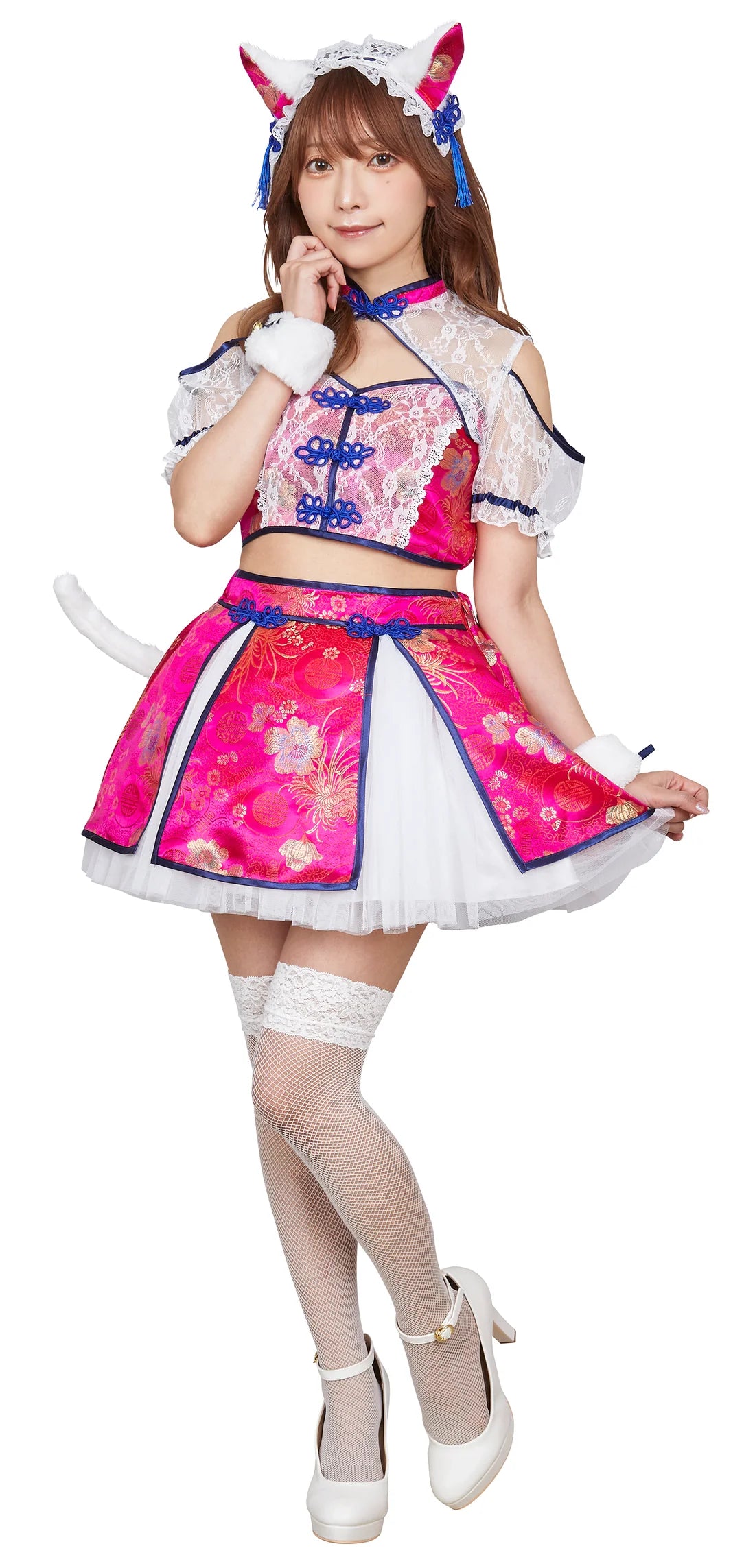 MY FAVE Mandarin Style Cat Outfit Set Japan Version