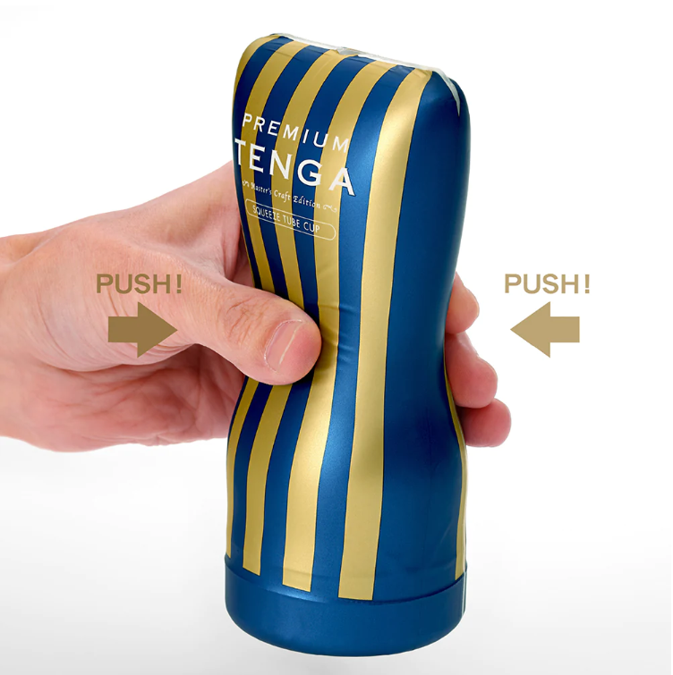 PREMIUM TENGA SQUEEZE TUBE CUP Japan Version