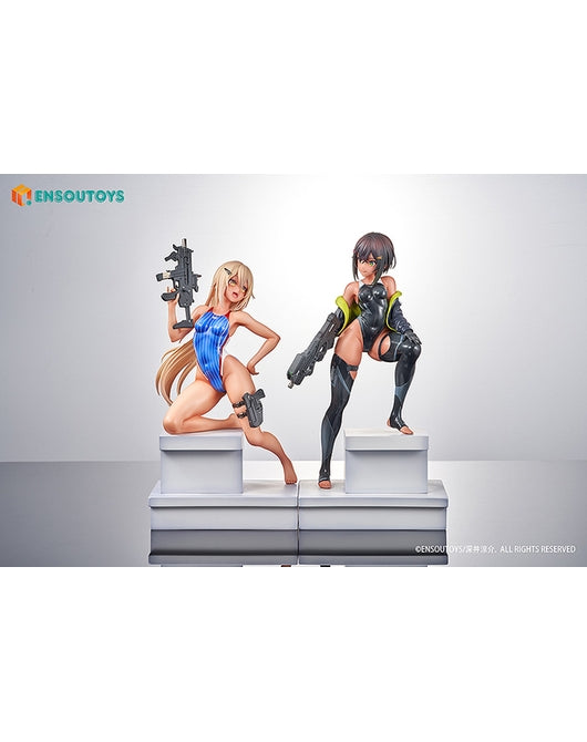 ENSOUTOYS ARMS NOTE Swim Team Bucho-chan and Kohai-chan Set Japan Version