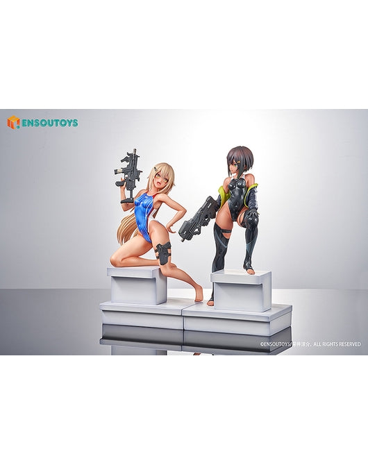 ENSOUTOYS ARMS NOTE Swim Team Bucho-chan and Kohai-chan Set Japan Version