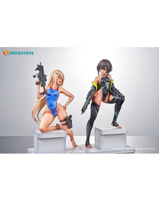 ENSOUTOYS ARMS NOTE Swim Team Bucho-chan and Kohai-chan Set Japan Version