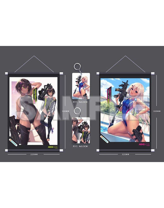 ENSOUTOYS ARMS NOTE Swim Team Bucho-chan and Kohai-chan Set Japan Version