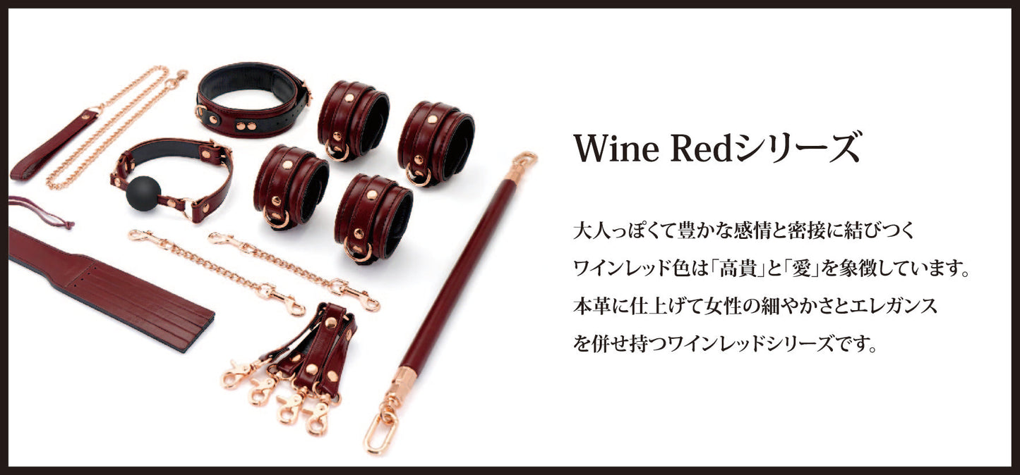 LIEBE SEELE Wine Red Series Wrist Cuffs Japan Version