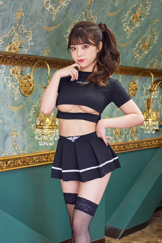 SECRET ROSE Sexy Police Outfit Set Japan Version