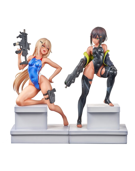 ENSOUTOYS ARMS NOTE Swim Team Bucho-chan and Kohai-chan Set Japan Version